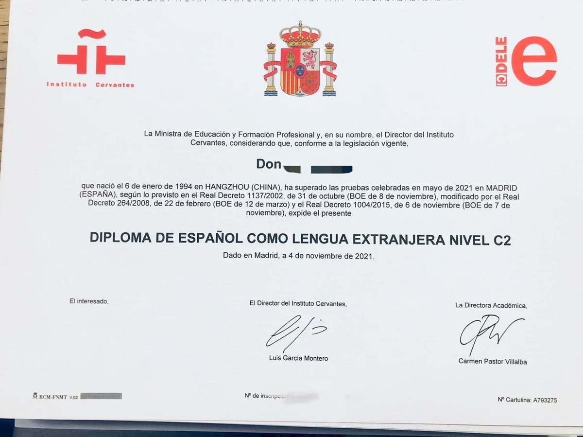 KennedyFursr's tweet photo. Lo logré! Examen de certificación de espaol Nivel B2 aprobado. Gracias a todos los que me apoyaron! https://t.co/H1cSO66t5H