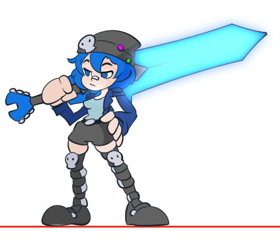 moulinauxbulles's tweet photo. She's ready to fight! Blue from GENOKIDS makes a comeback in Dash'n'Drops and will help Globine in her journey through the Webbing Waves! Other indie guests will come too in the upcoming free update!

Huge thanks to @nukefist , it's a pleasure to draw her once again! https://t.co/yCSe1bJ9Ha