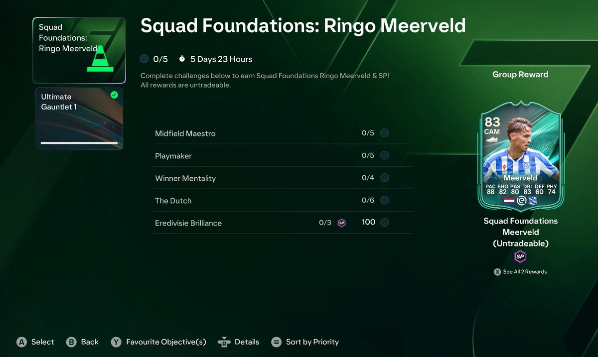 FIFA22_INFO's tweet photo. 🚨 Squad to use for new objective

• ✅ CAM = Assist 
• 🇳🇱 x1 Eredivisie = Score &amp; Assist 
• 🇳🇱 x1 Netherlands = Score

It takes 5 games all together ✅ https://t.co/nALVQUjCJn