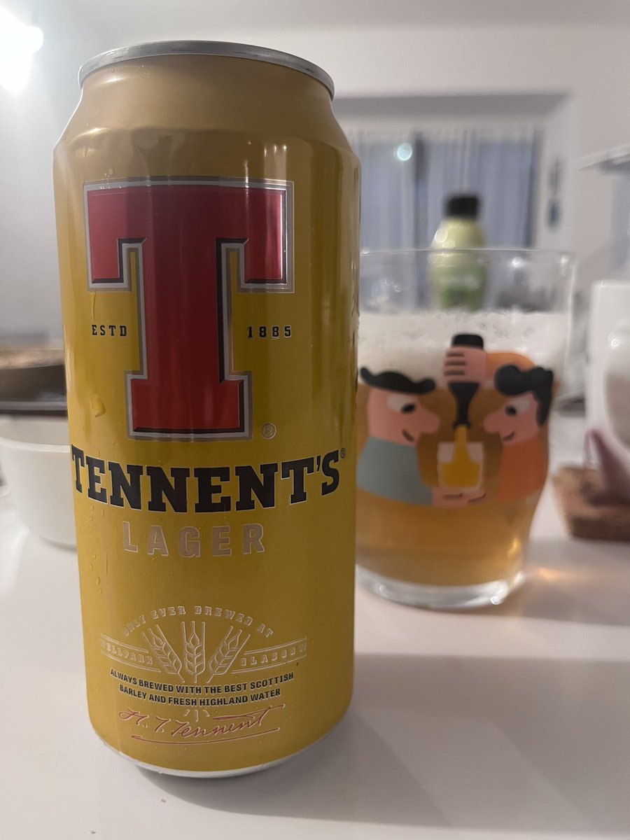 3001bdnab's tweet photo. これはガチな話、TENNENT'S(テネンツ)が1番うまい。 https://t.co/v2i2Y1VIjd