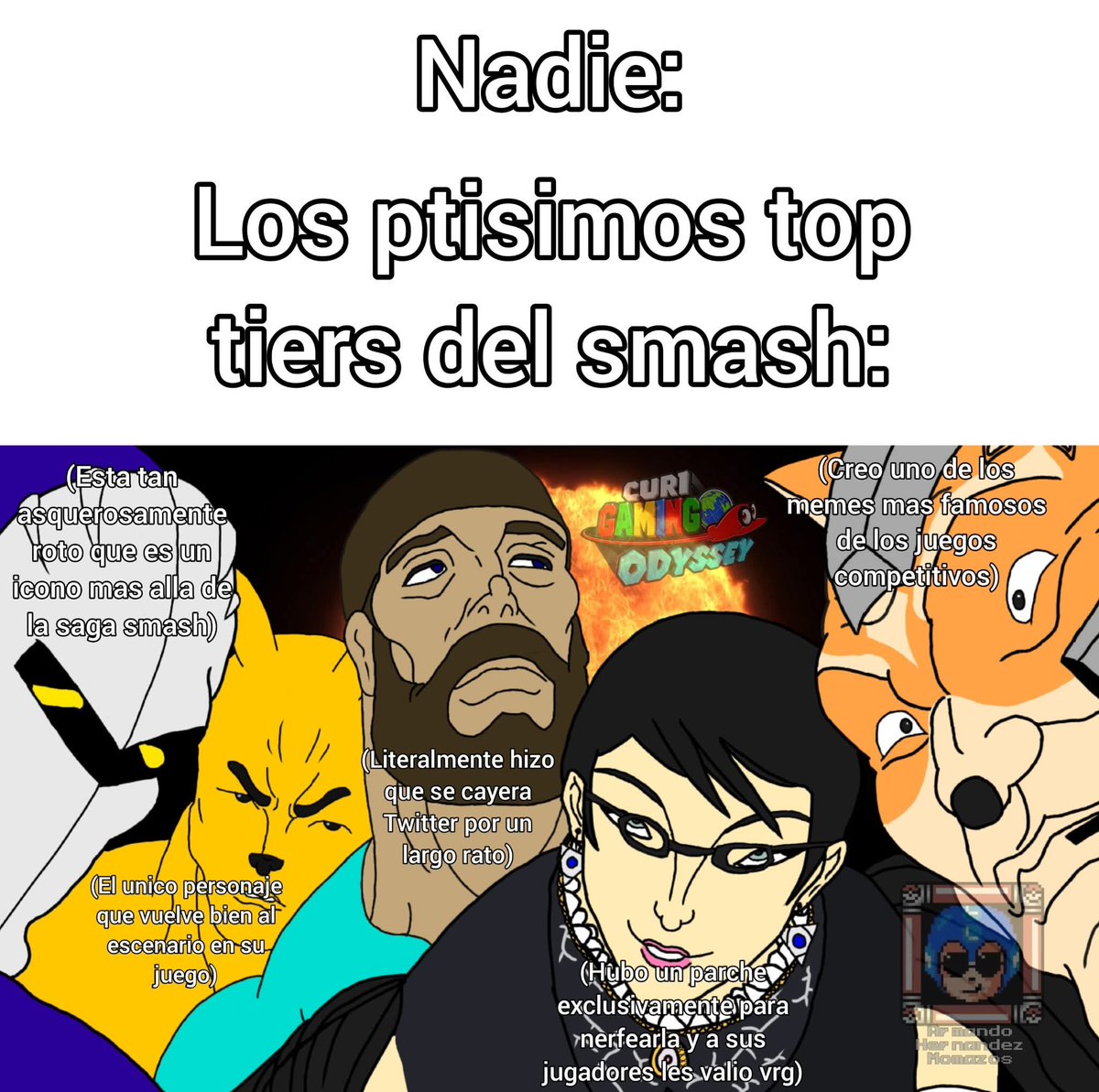 CuriGamingOfc's tweet photo. Los que rompieron el smash:
#supersmashbros #smashbros https://t.co/kEmq58HPe5