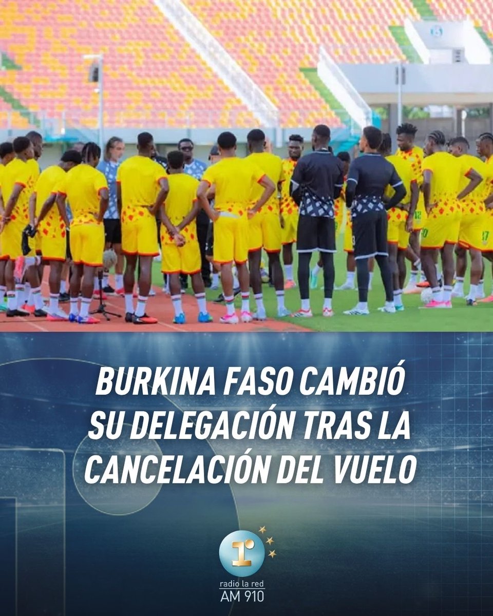 radiolared's tweet photo. EL ORGANIZADOR DEL PARTIDO EXPLICÓ LOS MOTIVOS DE LA DEMORA PARA LLEGAR AL PAIS

El comunicado informó que el vuelo chárter previsto para trasladar al plantel fue cancelado por una falla técnica detectada antes del despegue. https://t.co/PVLOaQcOnm