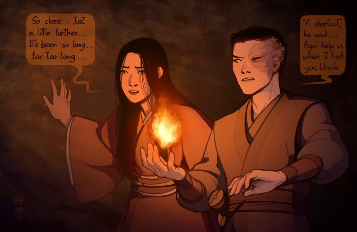 DemaParbat's tweet photo. Meeting (part 1/2)

#atla #zutara #omashu https://t.co/EdhXO8cliZ