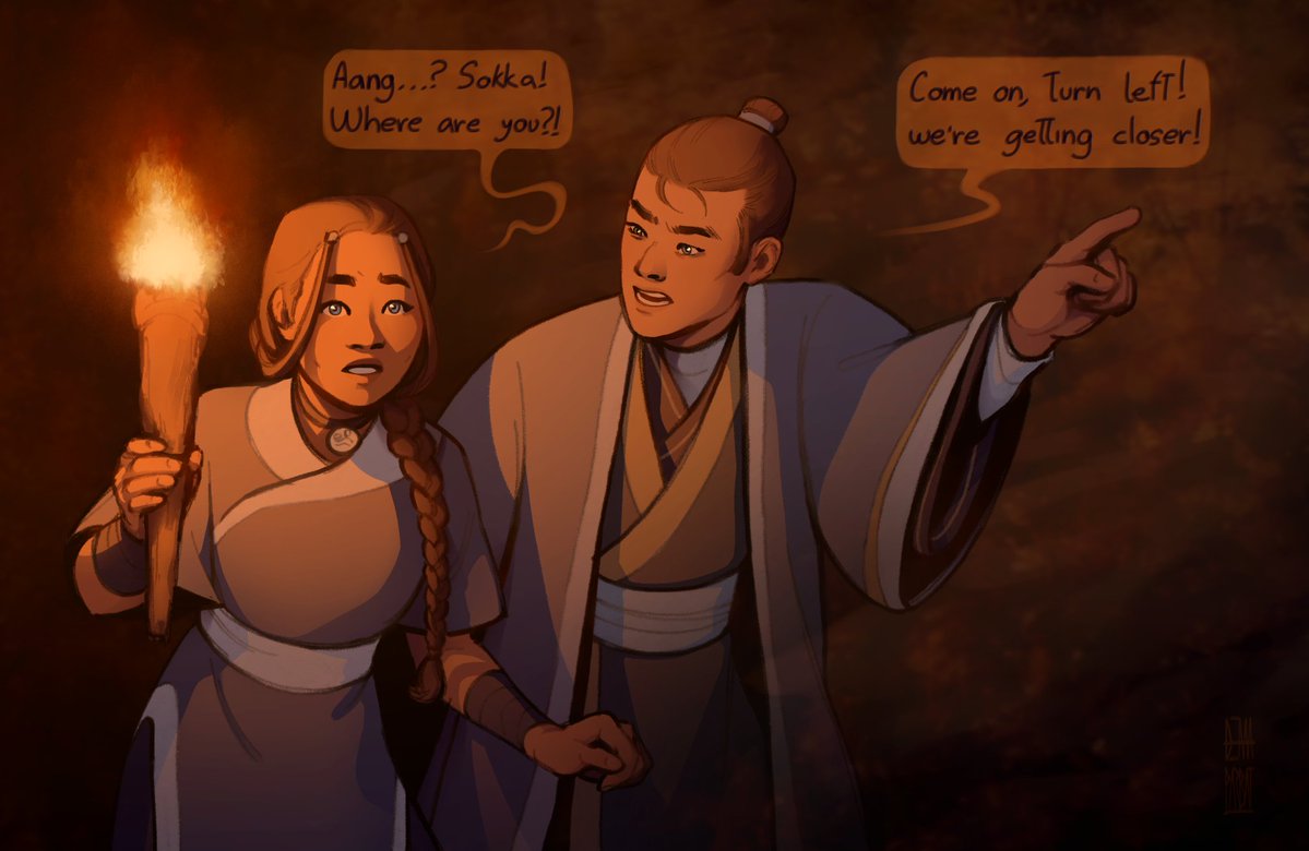DemaParbat's tweet photo. Meeting (part 1/2)

#atla #zutara #omashu https://t.co/EdhXO8cliZ