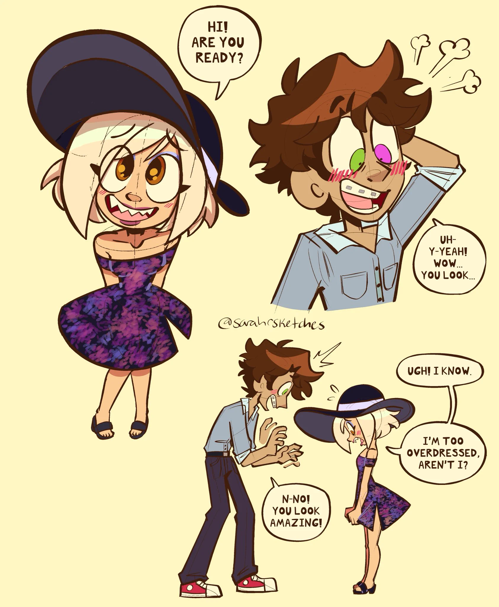 Sarah Sketches (C0MMS CLOSED) on X: 