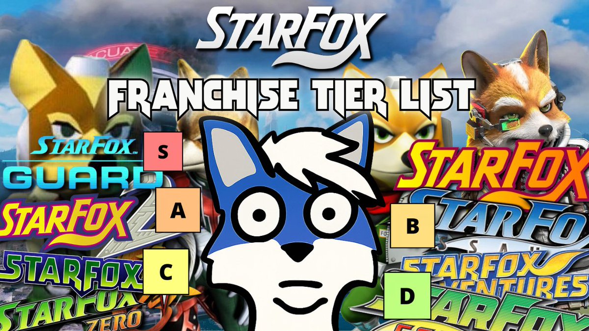 AustinMcCloud64's tweet photo. My Star Fox Tier List Video is HERE! 

Today, I put every game in the Star Fox Franchise into a tier list to see how each game measures up to one another

Be sure to check it out! https://t.co/O6fXLDUaGQ

#StarFox #Nintendo #TierList #FoxMcCloud #Gaming https://t.co/qMtgIPUzSL