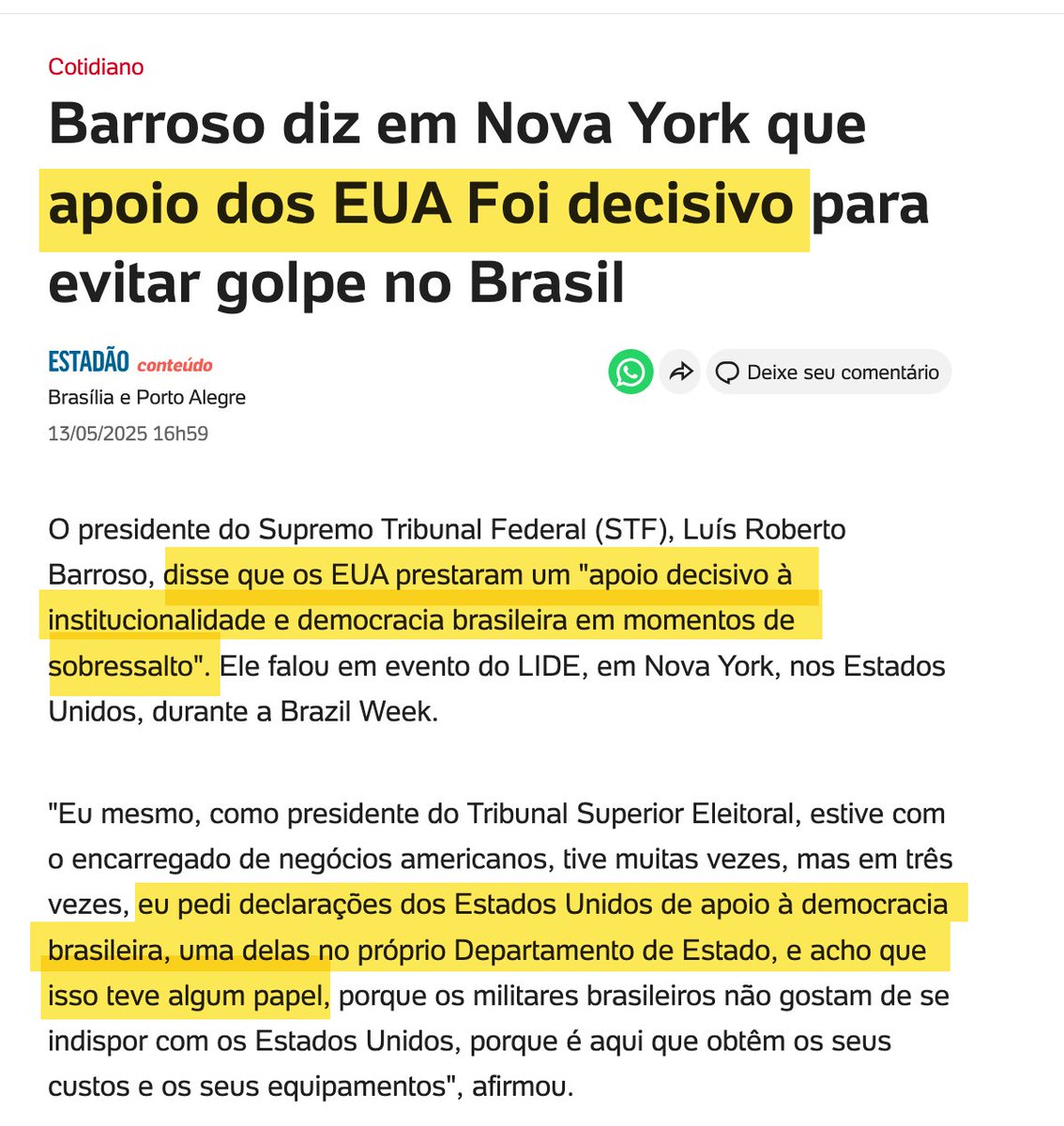 ggreenwald's tweet photo. @concursandy Adoro como a esquerda tem que admitir que adora quando americanos vêm dos EUA para o Brasil para influenciar as eleições brasileiras, desde que seja a favor do Lula (como Biden/CIA fizeram em 2022, e como esse americano pelo qual vocês estão torcendo agora está fazendo).🇺🇸 https://t.co/QElBl18ucD