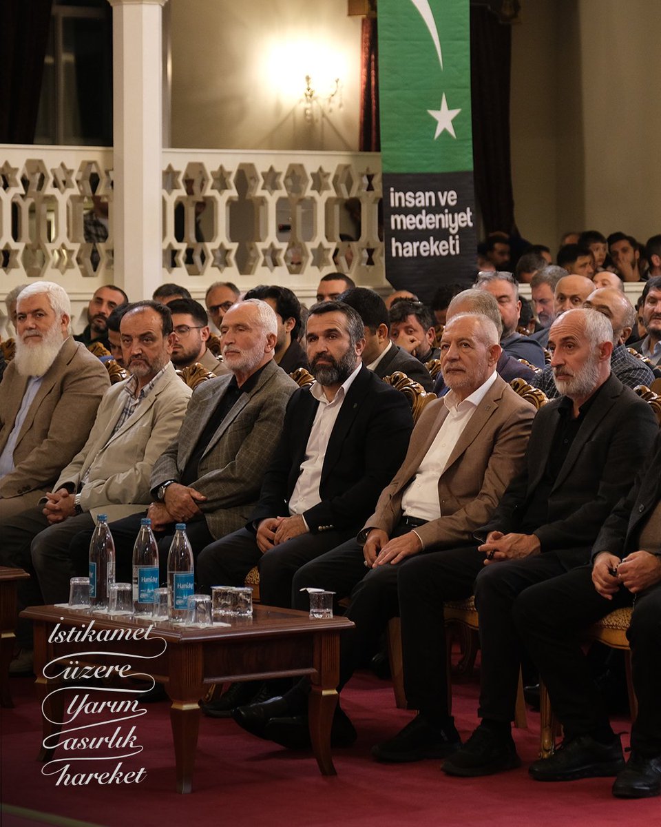 insanmedeniyet's tweet photo. İnsan ve Medeniyet Hareketi 2026-2027 Dönem Açılış Programı "İstikamet Üzere Yarım Asırlık Hareket" mottosuyla başladı. https://t.co/N4R3Z8eO8y