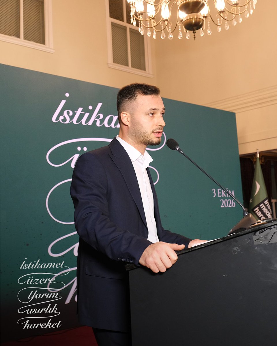 insanmedeniyet's tweet photo. İnsan ve Medeniyet Hareketi 2026-2027 Dönem Açılış Programı "İstikamet Üzere Yarım Asırlık Hareket" mottosuyla başladı. https://t.co/N4R3Z8eO8y
