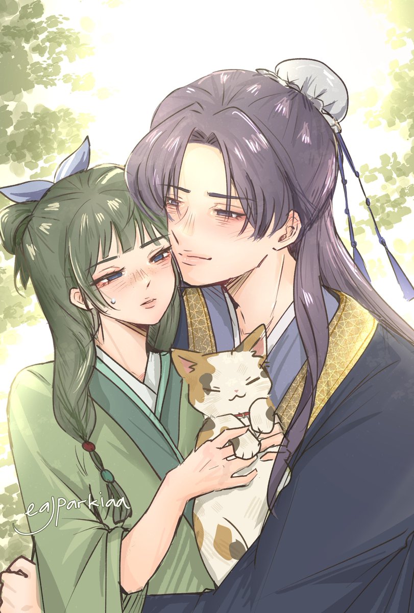 EAJPARKIAA's tweet photo. Maomao &amp; Jinshi🍃ฅ^._.^ฅ

#Maomao #kusuriyanohitorigoto
#ApothecaryDiaries #薬屋のひとりごと https://t.co/HwdJaJRylH