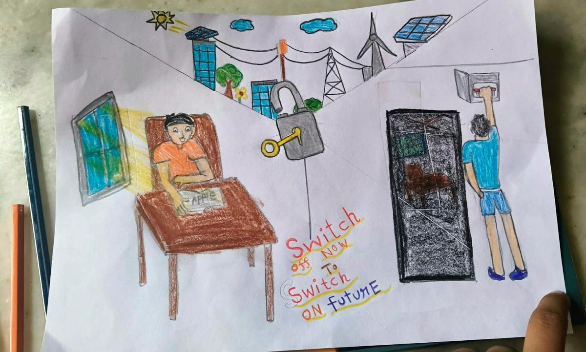 sanjeev_jha1982's tweet photo. Save energy ✊...Save life ❤️🧬🪔
India's Energy basket 2047...@narendramodi
.
.
#saveenergychallenge #India🇮🇳 #EnergyBasket2047 #AStep https://t.co/ctA6jZtwAe