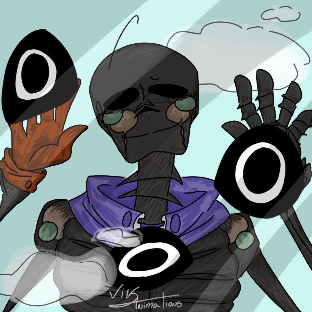 Vik_Animations's tweet photo. The worst part is that I lost the painted drawing and only the sketch saved in another folder remains. https://t.co/oT6iMJUiC0