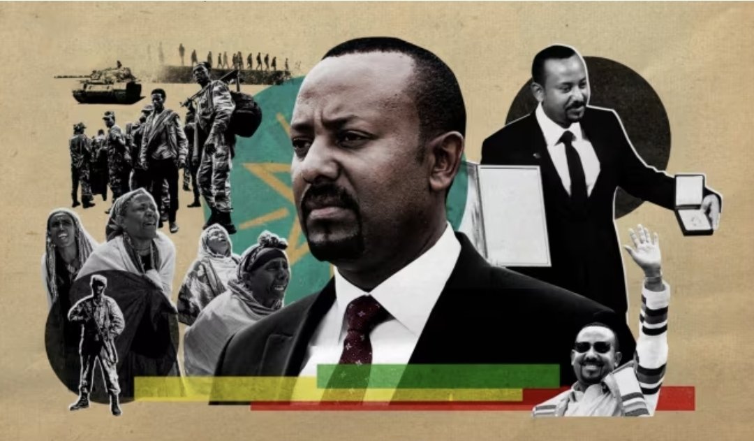 ZereomH's tweet photo. The geniceder Nobel peace prize winner Abiy Ahmed who now turned to be war prize winner is leading Ethiopia into disaster. He can acheive nothing except cause death &amp; destruction. Shame on those who gave him the peace prize for not condemning him &amp; revok the prize. https://t.co/z4Srd2p8mu