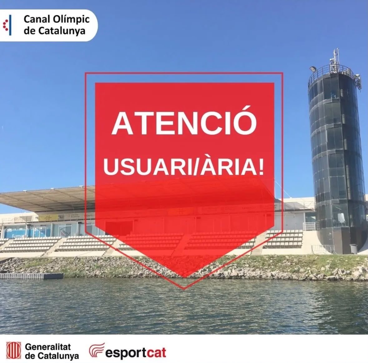 canalolimpiccat's tweet photo. 🚨AVÍS IMPORTANT🚨 https://t.co/IbmA0hvFhm