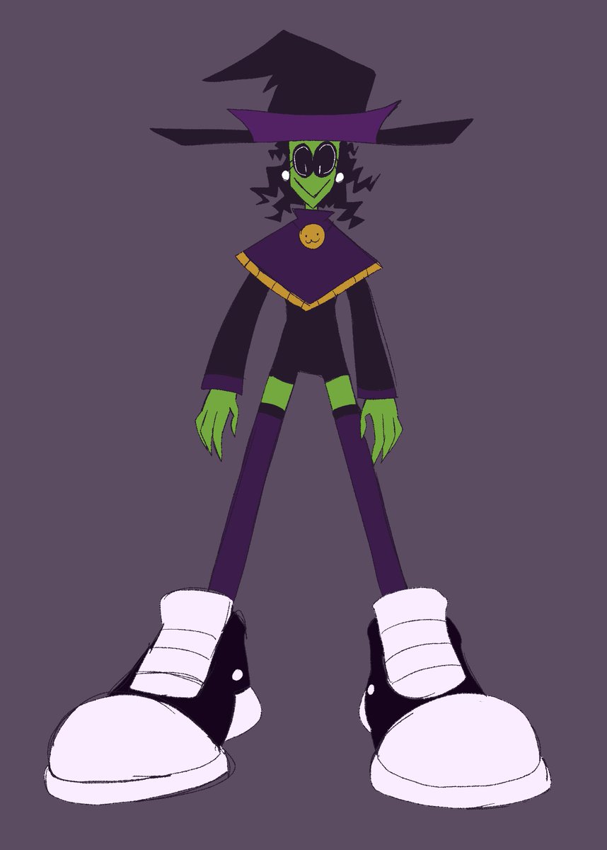 sillyyysunny's tweet photo. Actually drawing straight bullshit I love her sneakers #spookymonth https://t.co/6v17CbqvRb