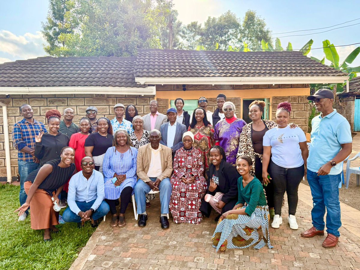 DianaNgao's tweet photo. It is such a privilege to have known and loved such a great man, Guuka! He loved all of us in equal measure, taught us to love God and walk in His ways, he made every moment we shared a joyous one with songs and banter. 

Rest well Guks 🤍♥️♥️ your legacy will continue. https://t.co/K3DoekXhBJ