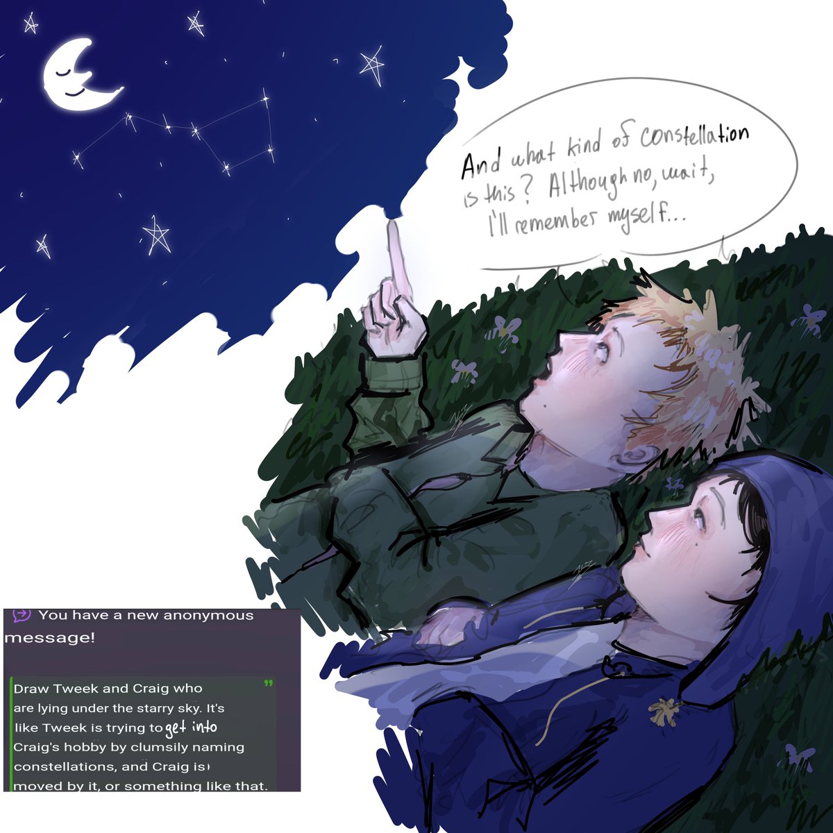 Luzu1yn's tweet photo. Drew this from suggestions, i love these guys 
#spbunny #spcreek https://t.co/RBJm2IZL97
