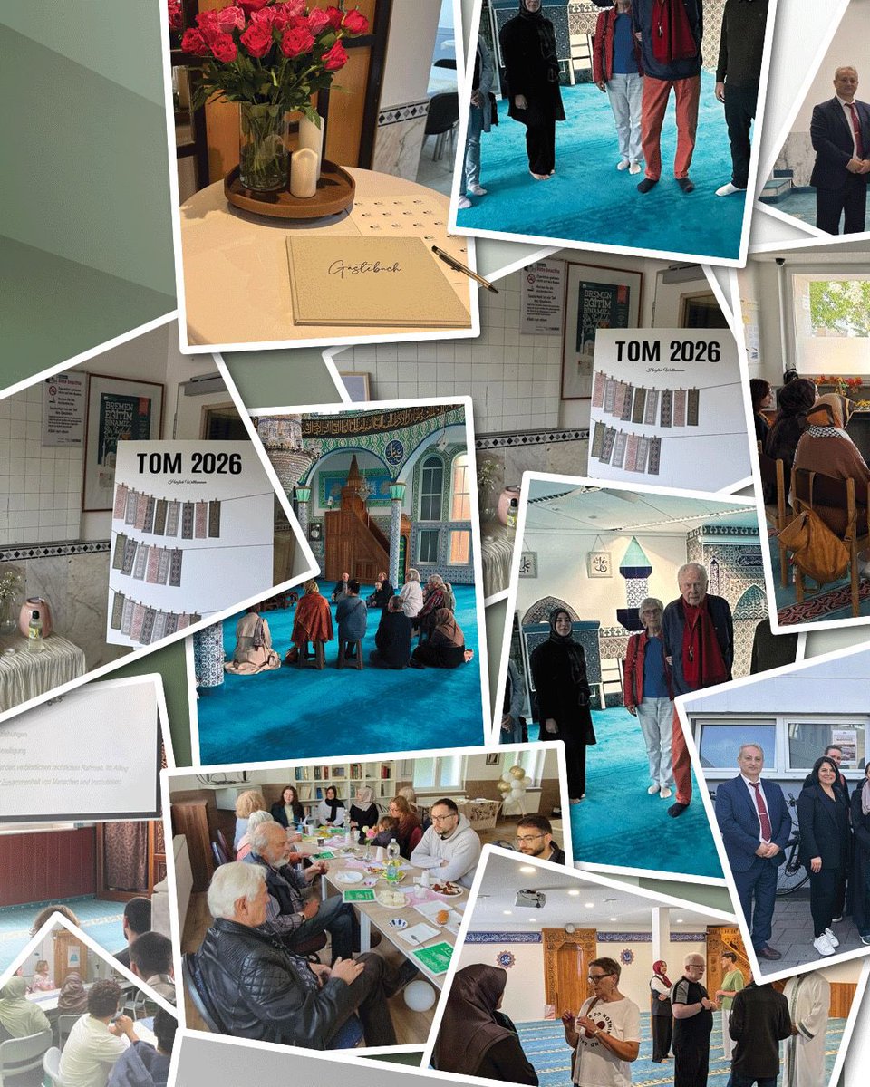 igmgorg's tweet photo. Herzlichen Dank an alle Gäste, die heute unsere Moscheen besucht, mit uns ins Gespräch gekommen und diesen Tag mit uns gestaltet haben. 

Unsere Moscheen sind immer offen – unsere Türen stehen allen offen.

Wir freuen uns auf ein Wiedersehen! #TOM https://t.co/ih5DQVnxKU