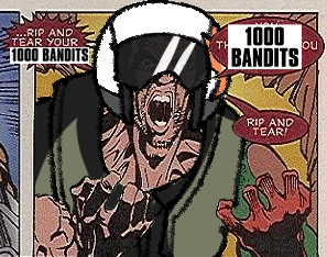 sate2801's tweet photo. ONE THOUSAND BANDITS https://t.co/AdGZDw71oX