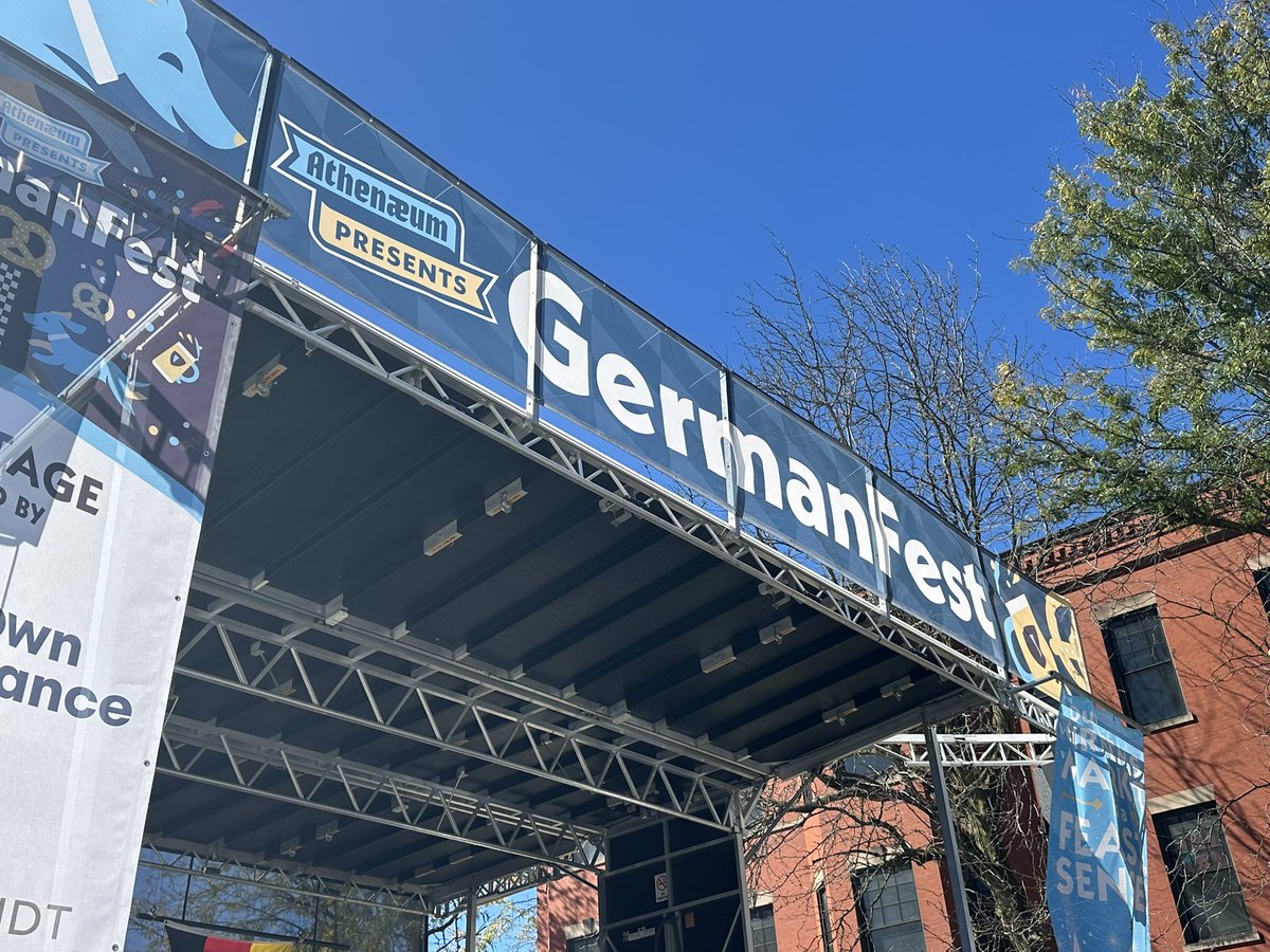 IndyMayorJoe's tweet photo. It was a pleasure recognizing the countless contributions of Indy’s German community today at Germanfest. Stop by the @AthenaeumIndy before 6:30 to join in the festivities. https://t.co/UMBgI0OchP