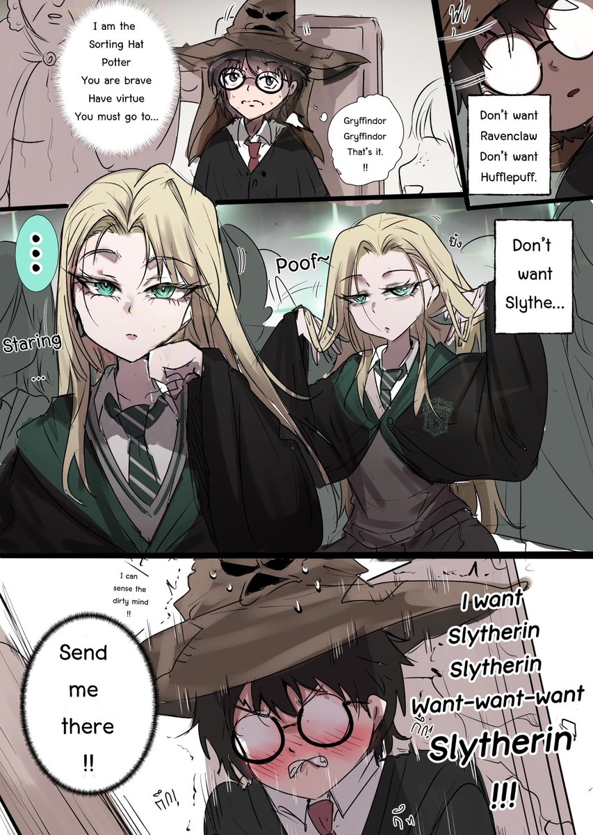 ComicGlesses's tweet photo. “What’s so good about the snake house, Potter?!”
บ้านงูมันมีดีอะไรวะพอตเตอร์!!

#Malfoid https://t.co/B8UbWWKo18