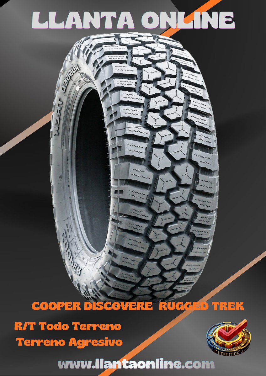 llanta_online's tweet photo. #Llanta #Cooper Discoverer Rugged Trek R/T 35/12,50R20 $1.940.600
https://t.co/o8KJdaX886 https://t.co/91vdtowAJa