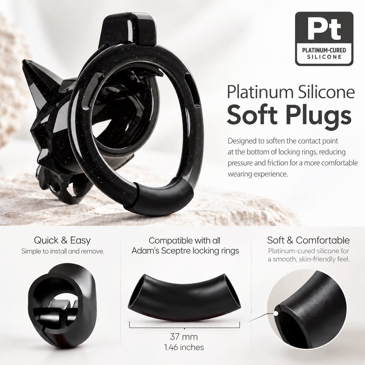 AdamSceptr84808's tweet photo. Ring fit isn’t determined by diameter alone. The ring’s shape, thickness, edge profile, geometry, connection design, rigidity, and the wearer’s anatomy all affect how it fits and feels.
#Locktober #topchastity #chastity #chastitycage #chastitydevices #chastitybelt #chastitylock https://t.co/j4tuWGET2G