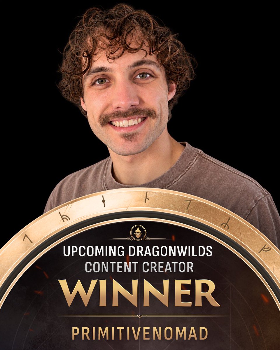 RuneFest's tweet photo. RuneScape: Dragonwilds launched in full last month, and it's time to shine a spotlight on those who have created the best content with the game this year! 🐲 

The winner for Best Dragonwilds Content Creator is @PrimitiveNomad 🎉 https://t.co/IdzoNKvQBz