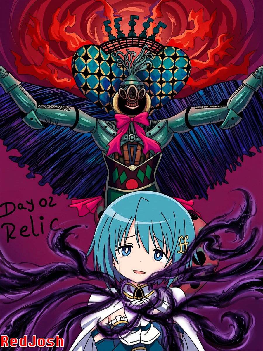 ReDJosh_3's tweet photo. Fue realmente estresante hacerlo dentro del día, pero bueno me quito la espina habiendolo terminado el pulido y coloreado....
#MadoMagi #まどマギ #fanart https://t.co/PtukCErV66