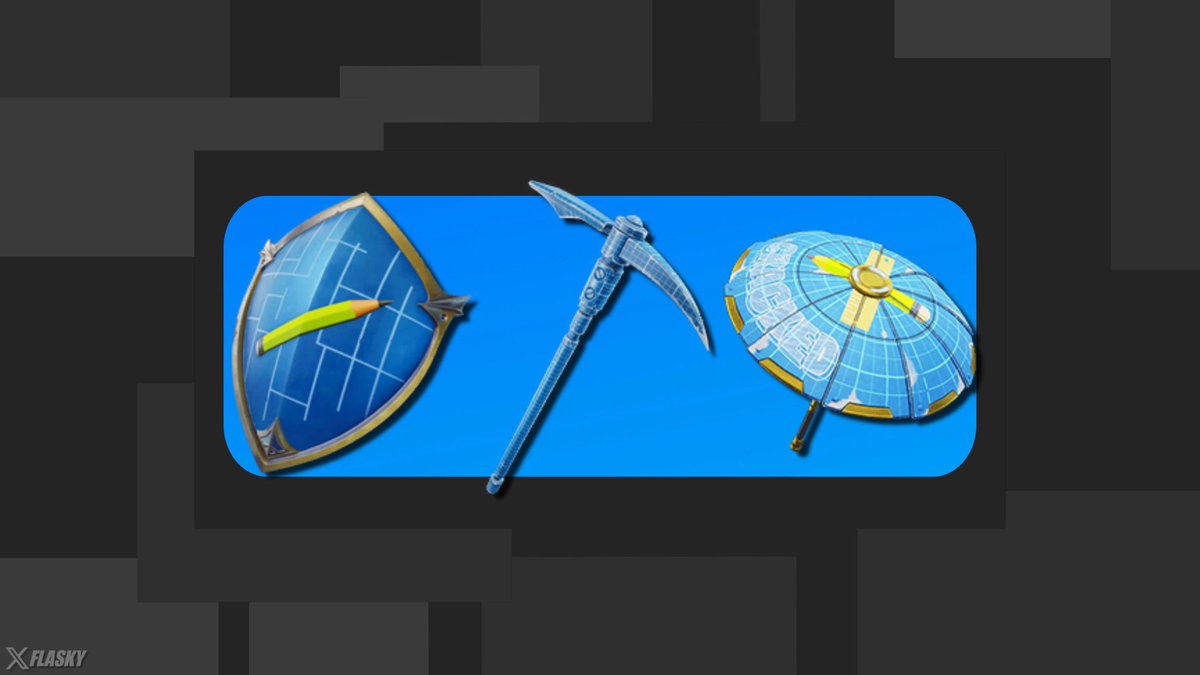 flaskytv's tweet photo. Do you own every MAX rewards of Arena Boxfights 🧐

• Builder’s Crest : 300 wins
• The Blueprint Pick : 750 wins
• Builder’s Blueprint 'Brella : 500 wins ( currently available )

What do you think of this rewards system ?

#FlaskyCosmeticsFN https://t.co/NWI48b9a4O
