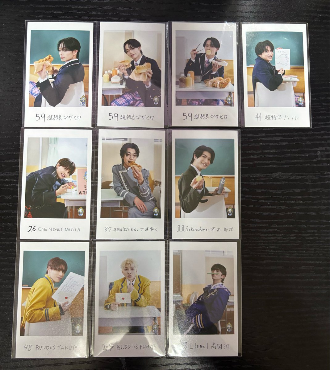 _xn_nyan's tweet photo. EBIDAN Yes!東京 Y東 hmv チェキ風ソロ 通常盤 15周年盤 隣の席ミニフォト トレカ 交換

【譲】画像

【求】
ミニフォト シューヤ(後) EIKU(前) 桜木(後)
ワンエン盤 HAYATO(大小)
通常盤 山中 
hmv 山中 桜木

周年盤は求めていないため、異種・比率違い可。
所持済みはお断りする可能性があります。 https://t.co/acvF7z8Lv5