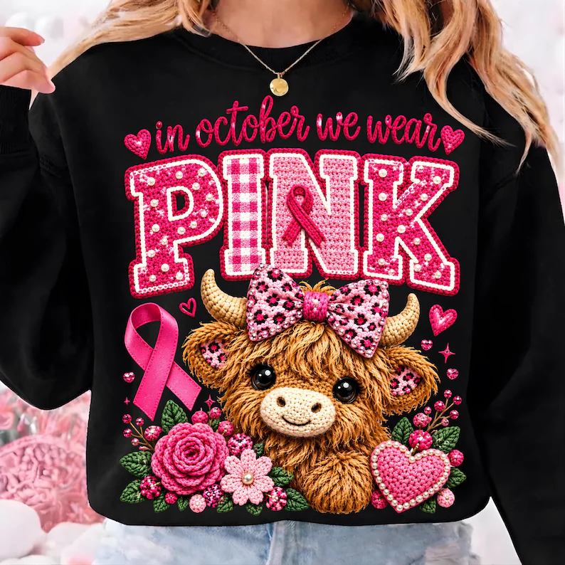 storedream59018's tweet photo. Pink Highland Cow Breast Cancer Awareness PNG, In October We Wear Pink (Digital Download) https://t.co/FgZGQE9Cem via @Etsy #Breastcancerawearnessmonth  #tshirts #October #inoctoberwewearpink #trends #USA #cancerfighter #cancerawareness https://t.co/WvCo3MUtnH