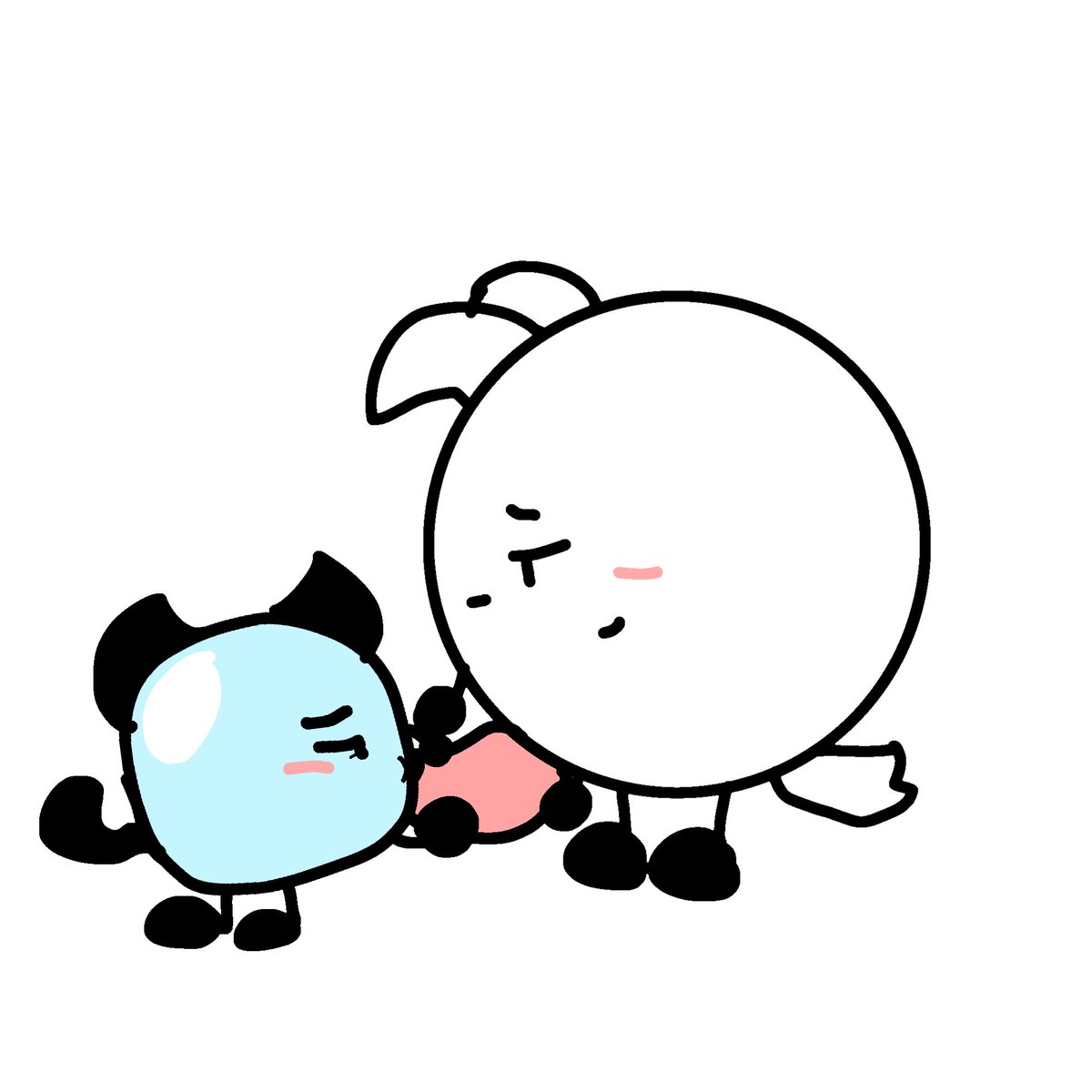 Pillow0FC's tweet photo. Bubble x snowball from rule 34 >//< https://t.co/DNXQuDbGNX
