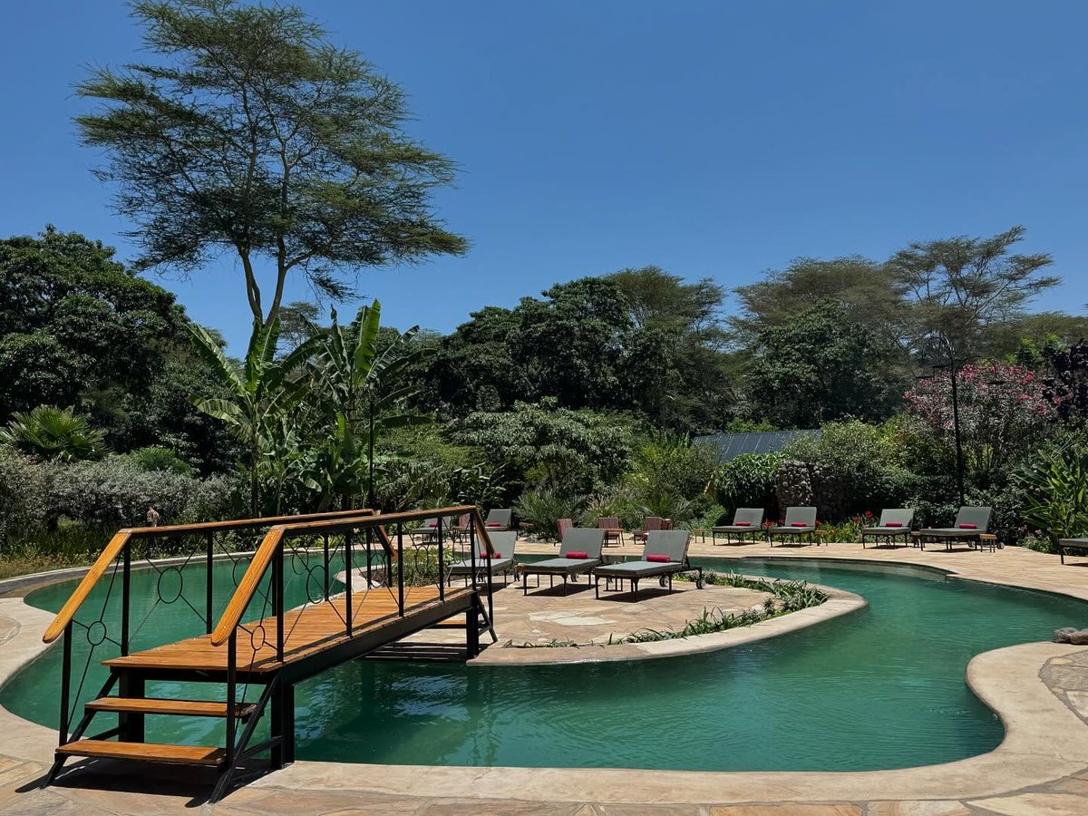 Sussanie's tweet photo. Unwinding by the pool at Arusha Lodge, surrounded by stunning views and total tranquility. https://t.co/EgTIRKI3eG