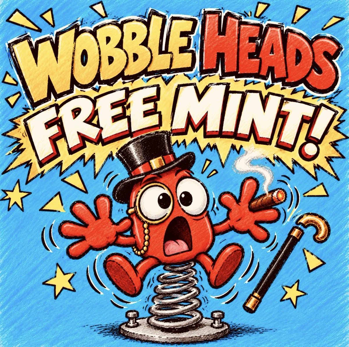 WobbleHeadsHQ's tweet photo. We’ve made the decision…

🔥 WOBBLEHEADS WILL OFFICIALLY BE LAUNCHED AS A FREE MINT! 🔥

To celebrate the FIRST EVER WobbleHeads launch, we wanted to do something BIG for the community. 🫡

So what does this mean for YOU? 👀

🎟️ WL SPOTS JUST BECAME VERY IMPORTANT.

With the mint going FREE, we expect demand for WL to go through the roof.

⚡ Limited WL spots
⚡ FREE MINT
⚡ 1,000 WobbleHeads
⚡ The beginning of the WobbleHeads journey
⚡ Community FIRST

If you’ve been watching from the sidelines…

NOW is the time to get involved.

WL opportunities are coming. 👀
Giveaways are coming. 🎁
Collabs are coming. 🤝
And the WobbleHeads are coming. 🔥

This is only the beginning.

WHO WANTS WL? 👇🔥

🟢 LIKE
🟢 REPOST
🟢 DROP A 🫨 BELOW
💚 Giving away 10 WL drop your Eth addy 

🔥🚀🔥🚀🔥🚀🔥🚀🔥🚀🔥🚀🔥🚀🔥