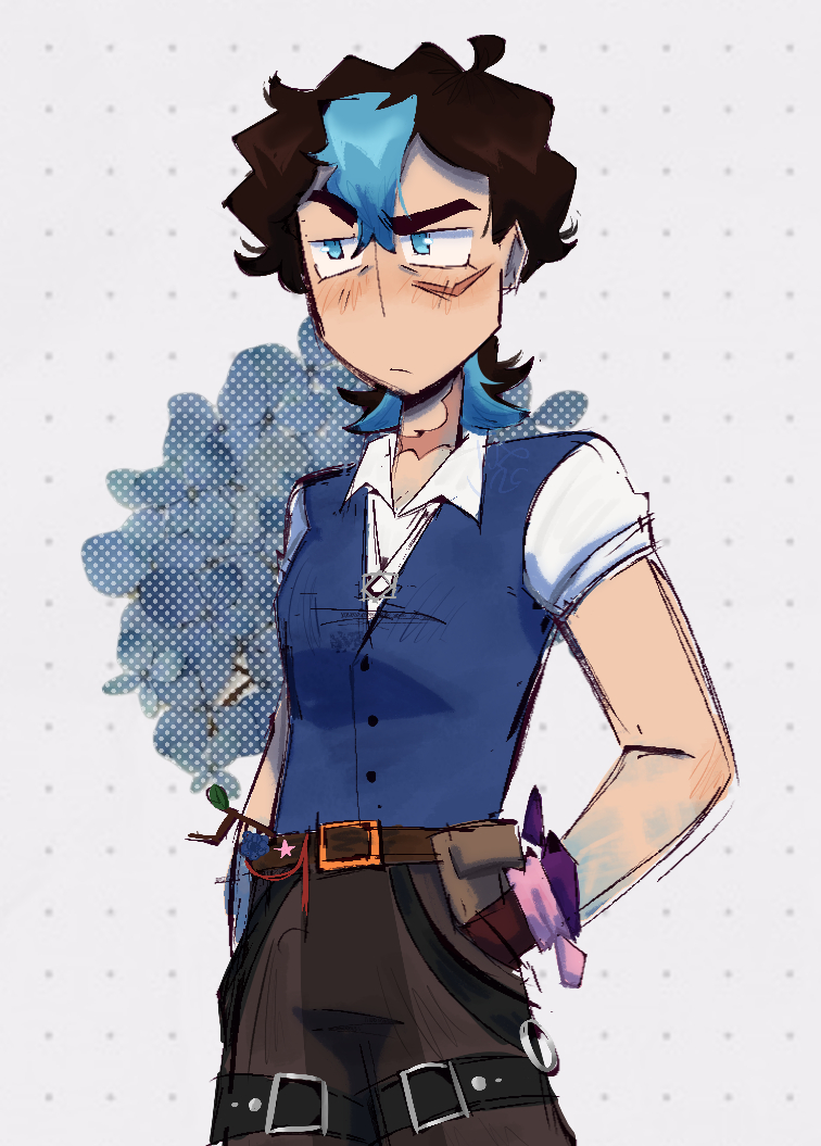 vampiricguts's tweet photo. my shitty son who is angry all the time
#TheFlight #legundofanart https://t.co/5HxImRiV8w
