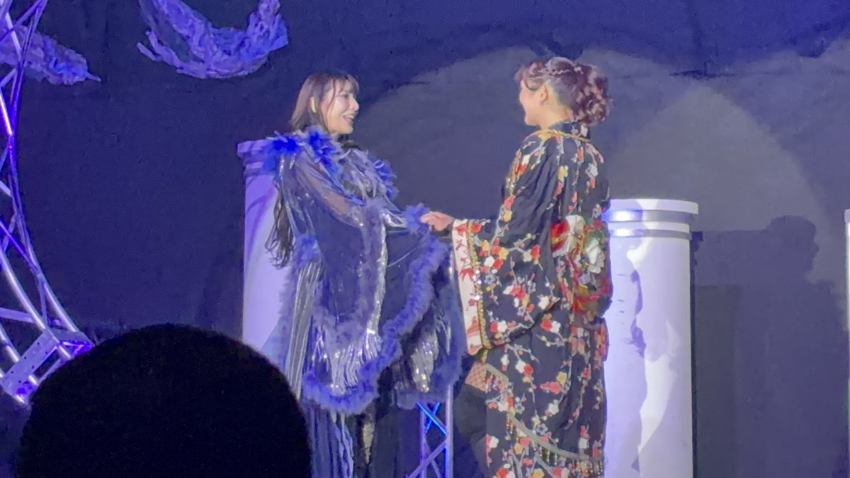 tac_zoo's tweet photo. 20261003 #tjpw おおた大会!

⑤ カミーユ＆VENY v わかな＆凍雅

23年組がVENYUの最後に携われたのは大きい!

序盤で凍雅が受けたVENYのエルボーは凄かった!引き下がらなかった凍雅も凄かったよ!

同期のハルが取ったから凍雅静かに燃えてるんじゃ無いかしら⁈

#tjpwWP7 https://t.co/owa38YN7wl