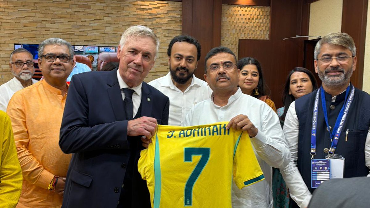 SuvenduWB's tweet photo. I appreciate our Indian Football Team for putting up an extraordinary, spirited fight against five-time World Champions Brazil.
Scorelines do not always capture the true soul of a contest. Watching our boys match stride for stride, battle for every single ball and play with sheer grit and fearlessness against one of the greatest footballing nations in the world filled my heart with immense pride.
West Bengal has always lived, breathed and celebrated the beautiful game. Today, as passionate lover of football, we must praise the relentless spirit of the Blue Tigers. You did not bow down; you held your ground and fought with all your heart.
Today might not have been our day on the scoresheet, but in your valiant fight, there is unmistakable hope for the future. Defeats are only stepping stones to greater heights.
Boys keep your heads held high.
@IndianFootball