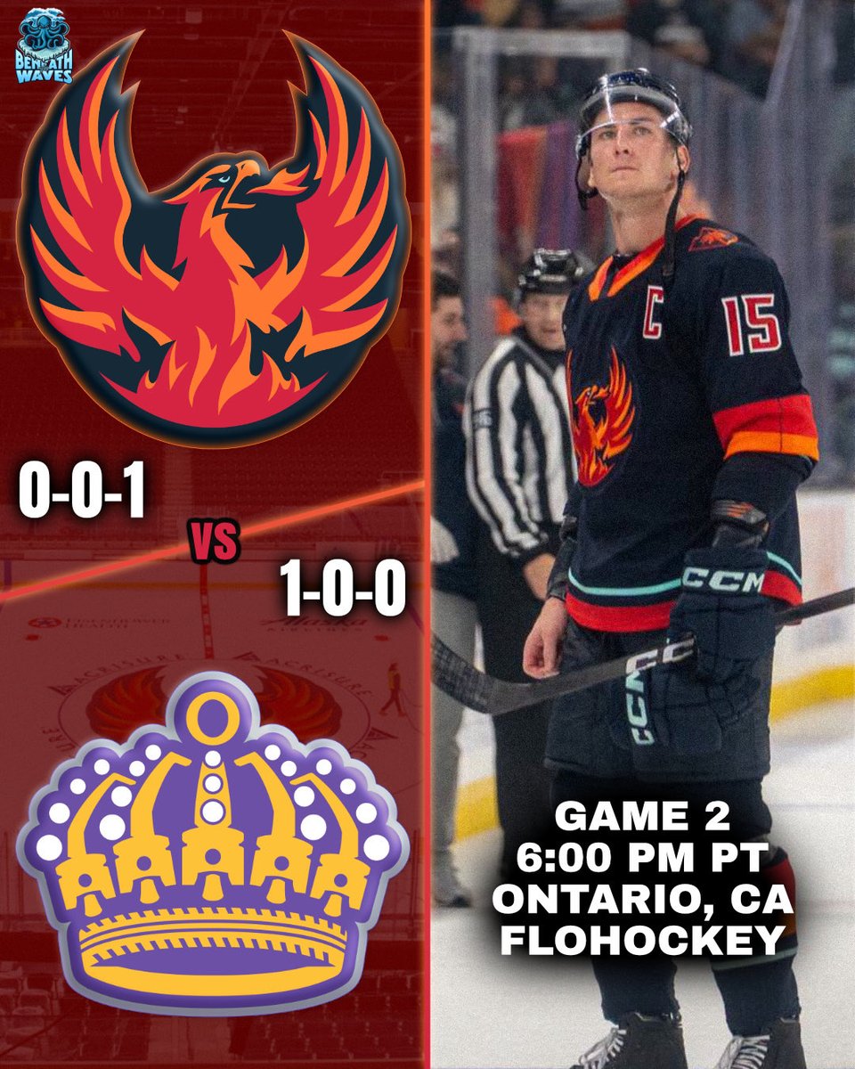 BTWSEA's tweet photo. IT’S FIREBIRDS GAME DAY!

The Coachella Valley #Firebirds will hit the road tonight for a rematch against the #OntarioReign!

Will they bounce back from their OT loss last night? #LetsFly #AHL

📸: Froyflicks https://t.co/UhL28dpPuK