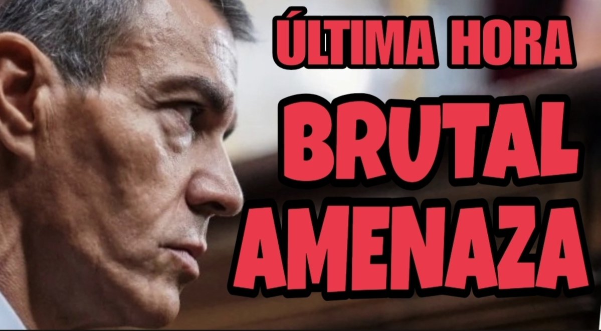 UACD_Youtube's tweet photo. ⚠️AVISO IMPORTANTE⚠️
Pedro Sánchez que se está tomando el fin de semana antes de anunciar la convocatoria de elecciones ha lanzado una brutal amenaza a todos los que no apoyaron ayer sus delirantes Decretos de Vivienda.
Serán juzgados, dijo, "antes de lo que creen y con más contundencia de la que imaginan" (textual).

Sinceramente da miedo porque tras su última reflexión se crearon Las Cloacas para "acabar" lateralmente con todos aquellos molestos para él o su familia.

Pero no nos desviemos del problema.
El problema no es la no aprobación de los 2 Decretos  de vivienda.
Ningún decreto puede solucionar que hay 30 millones de españoles, 10 millones de extranjeros que han entrado en España y sólo 19 millones de viviendas.

Sánchez sólo ha buscado agravar el problema, dejando entrar cada vez más gente sin hacer más viviendas, y ningún decreto puede solucionar que no hay casas para cada día más gente.

Es sólo un truco de trilero para caldear las calles y movilizar a la extrema izquierda contra los que están en la oposición, o los que simplemente perseguimos su corrupción, cuando el que ha generado el problema es él.

Al final tendremos que movilizarnos los ciudadanos honrados a los que nos horroriza la extrema izquierda fascista y totalitaria, que deshumaniza al contrario para quitarle todo lo que tiene, sus derechos y hasta sus propiedades e imponernos su agenda ideológica totalitaria bajo la careta de una falsa superioridad moral que sólo oculta resentimiento, rencor y revanchismo.

Que no nos engañen.
Es ahora o nunca.

Si Sánchez vuelve a ser presidente gracias a la movilización de la extrema izquierda será el fin de todos los derechos que damos por sentados.

-Todo aquí👇
https://t.co/VARFQKvrOj

(Sigue esta cuenta para estar siempre informado por una de las Acusaciones Populares más activas de España).