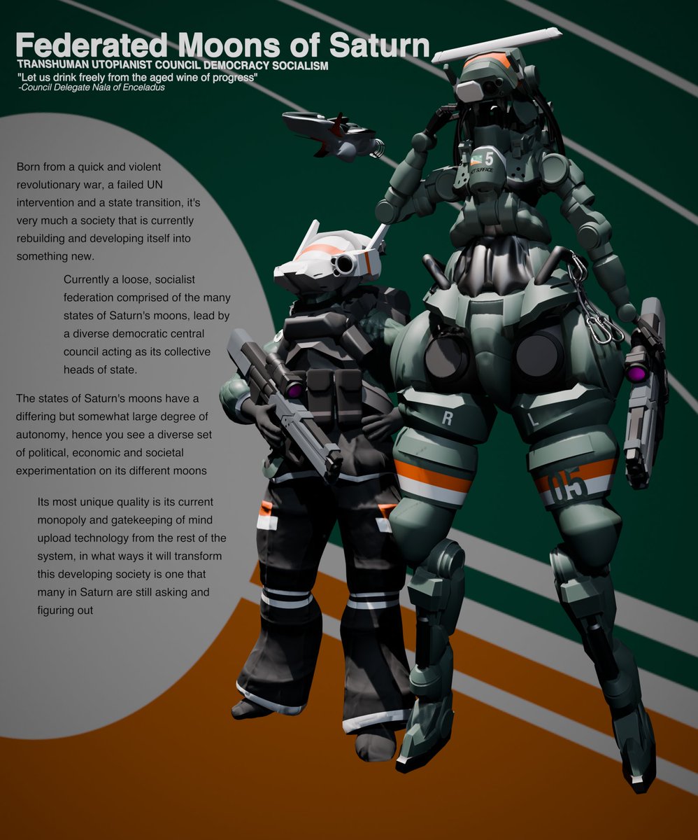 RandolphC84432's tweet photo. the partially automated, kinda luxurious, pretty gay, not really space communism yet faction

felt like i should intro some of the factions for the setting since their ideas are a bit more solidified in my head now https://t.co/X883n8pjfA