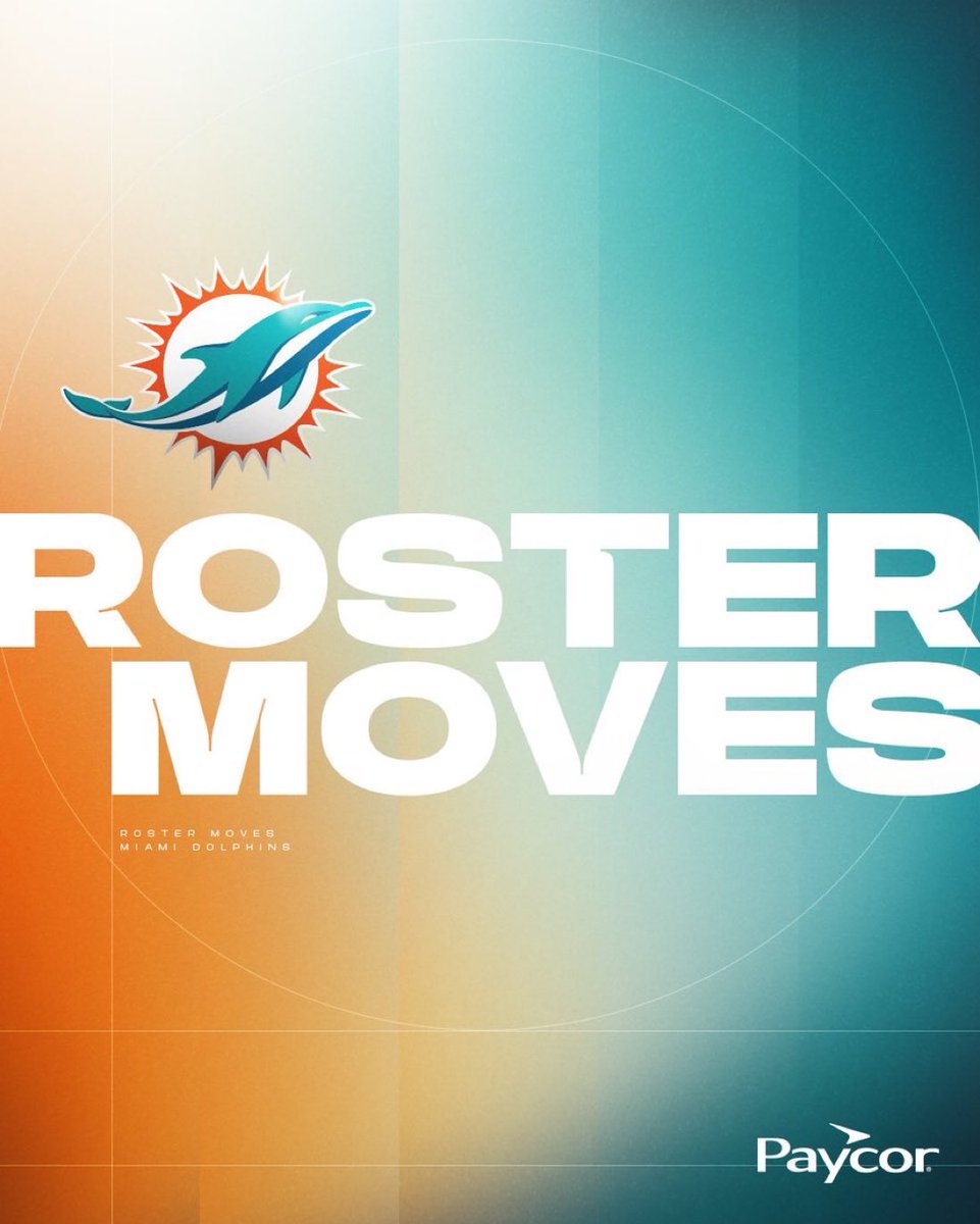 MiamiDolphins's tweet photo. Roster Moves | We have signed running back Carlos Washington Jr. to the active roster off the practice squad.

We have also elevated defensive lineman Mazi Smith and edge Rodney McGraw to the active roster for #MIAvsMIN. https://t.co/3hnbLRpCr8