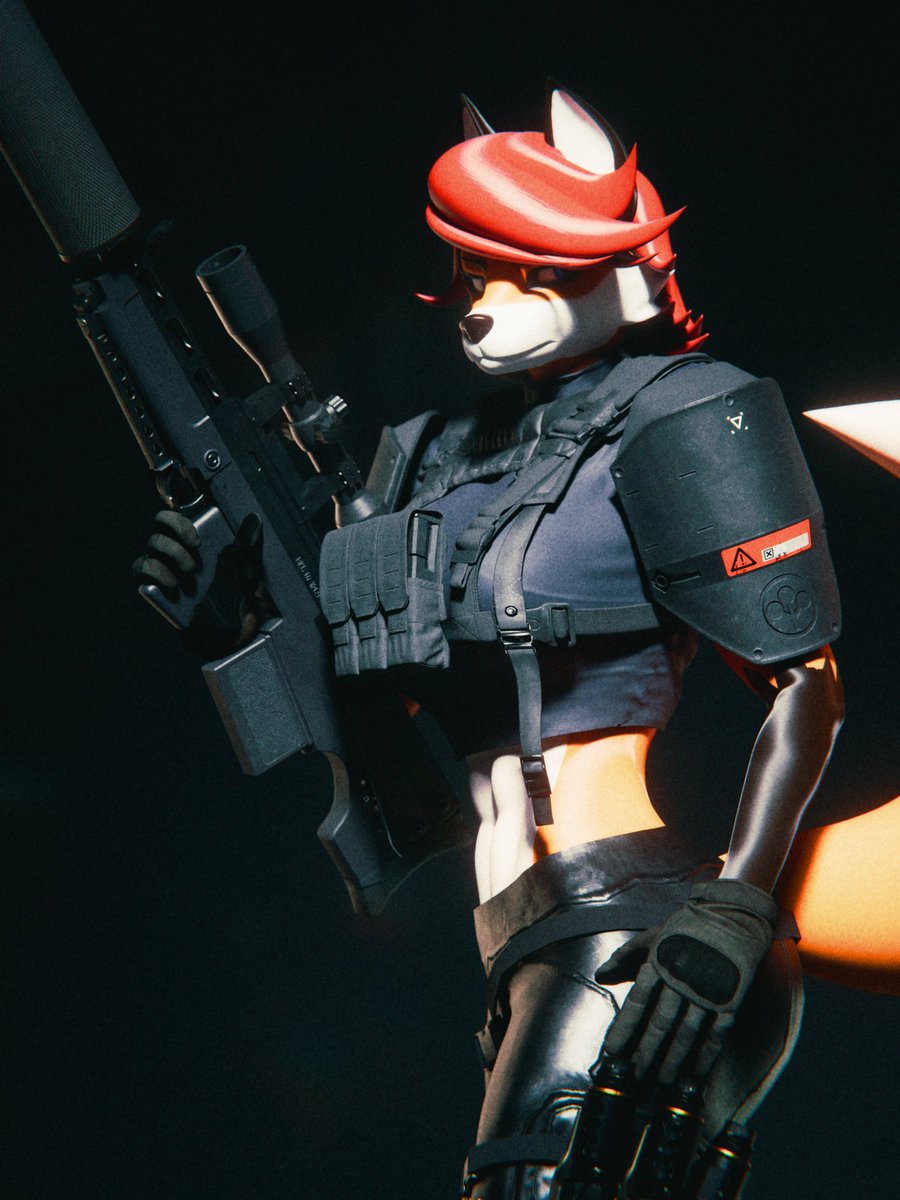 MathiasFoxxo's tweet photo. Tactical Fox update

She now has actual gear so I decided to do some cool shots with it https://t.co/vKn6Z5SAJJ