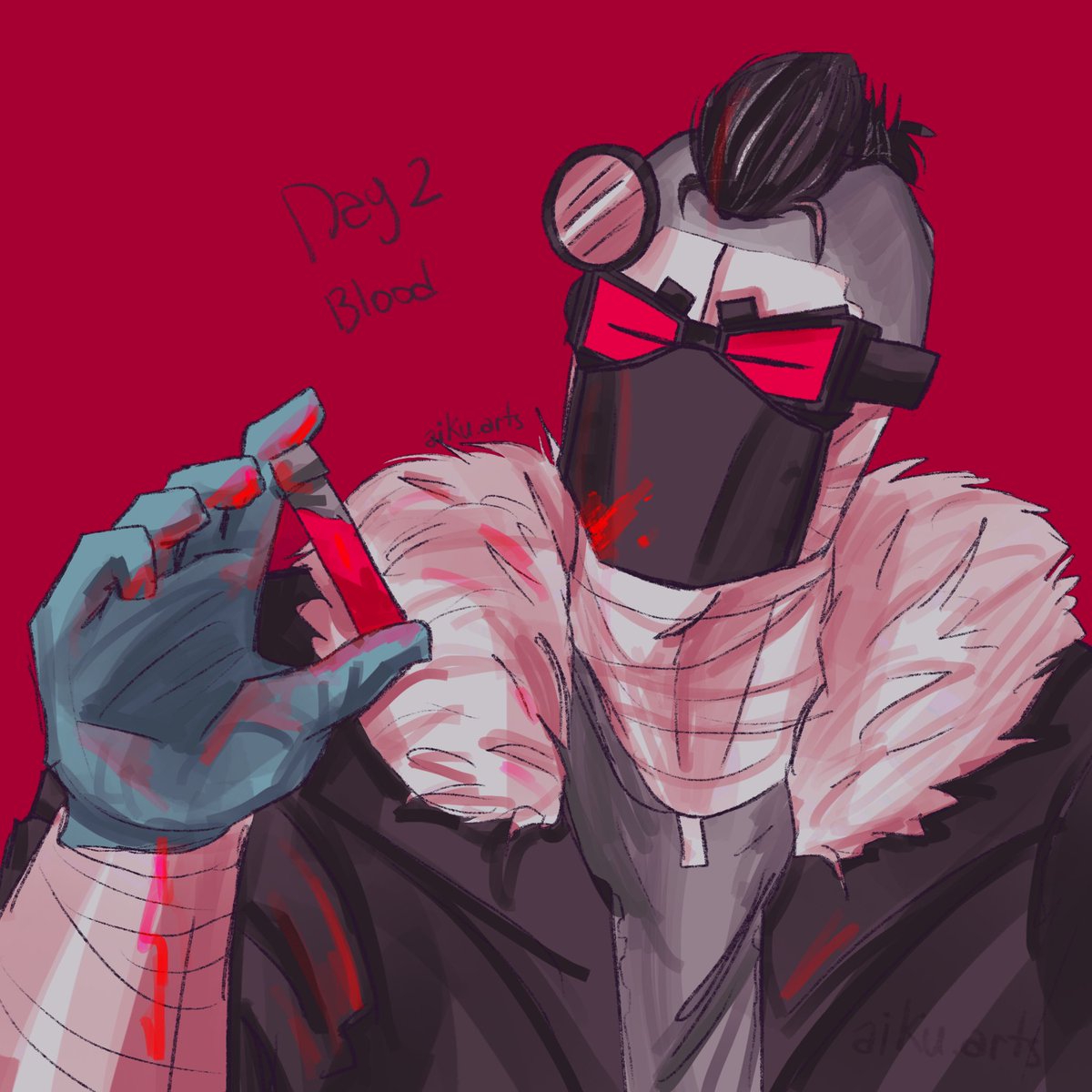 aikuarts's tweet photo. Day 2 - Blood!
#madcomtober2026 #madnesscombat #2bdamned #madcom https://t.co/JyeR9FvXfZ