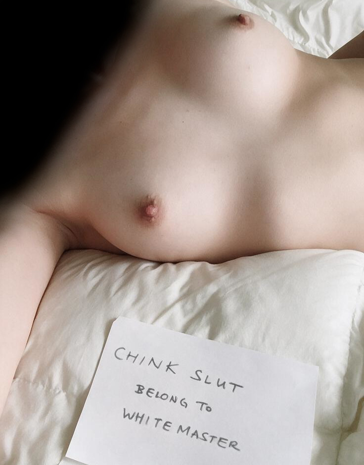AsiansL0VEWhite's tweet photo. Asian sex slave seeking white owner
https://t.co/iPBknNn1aZ https://t.co/taELFPZL7f