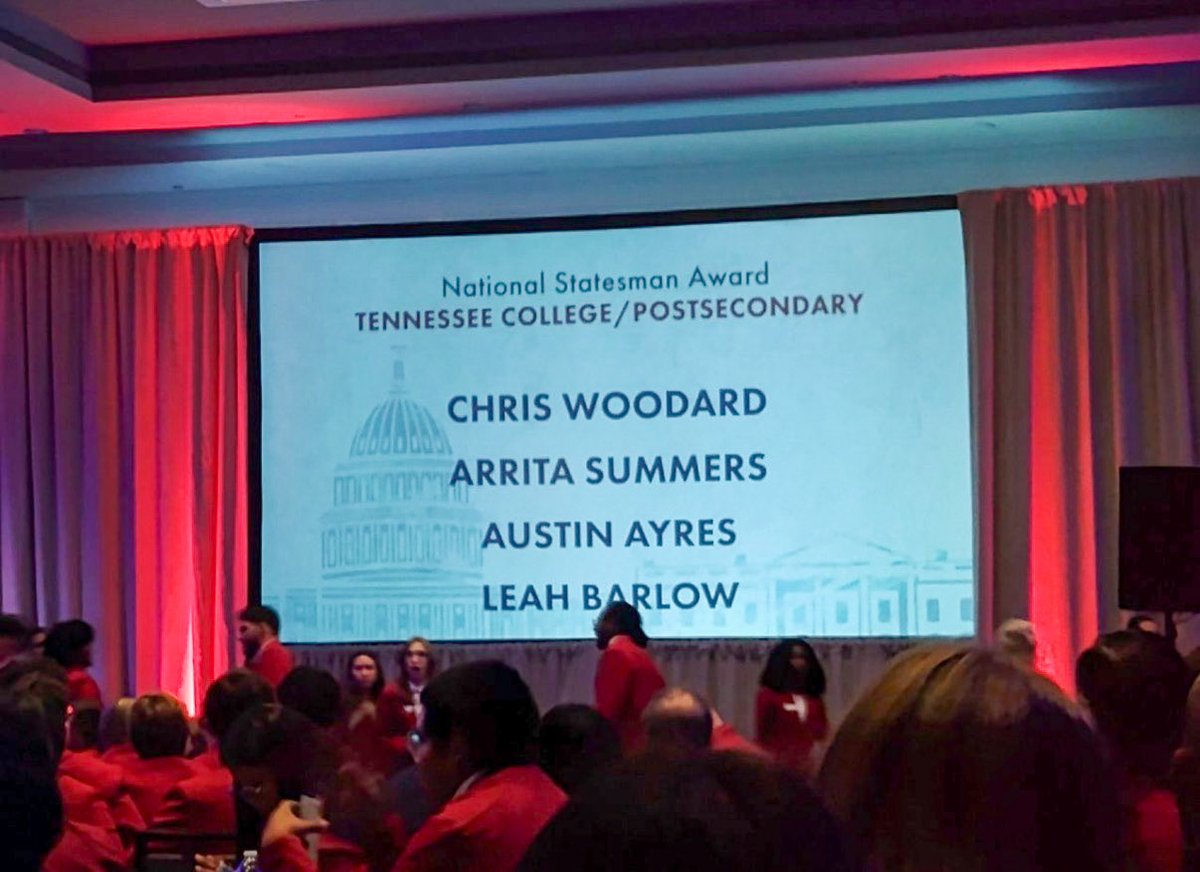 NashvilleState's tweet photo. We are proud to recognize Austin Ayres, an electrical engineering technology student and member of the college’s SkillsUSA chapter, for his outstanding accomplishments at the recent 5-day national conference in Washington, D.C.

📷 Austin Ayres https://t.co/y2EvZ54DhM