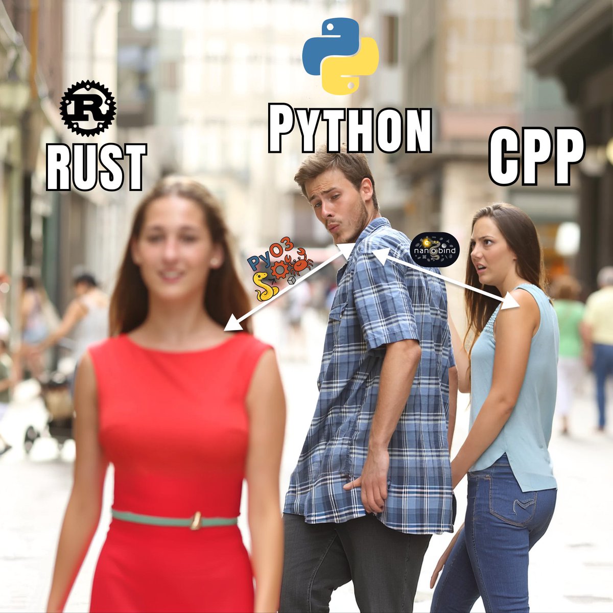 hasanjavedai's tweet photo. @ThePSF Python Geeks, I am still confused, which is best to combine with Python.
@NautilusTrader  can you provide your insight on this:- https://t.co/PMQfgr8cC6