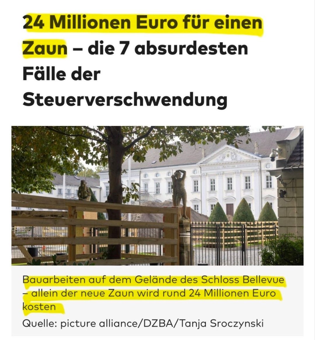 unbelehrbarrat's tweet photo. Der #Steinmeier der seine Bürger als widerliche Ratten bezeichnet, lässt sich von diesen Ratten einen hübschen neuen Zaun errichten auf deren Steuern zumindest  ! https://t.co/RW1fmJfxnO