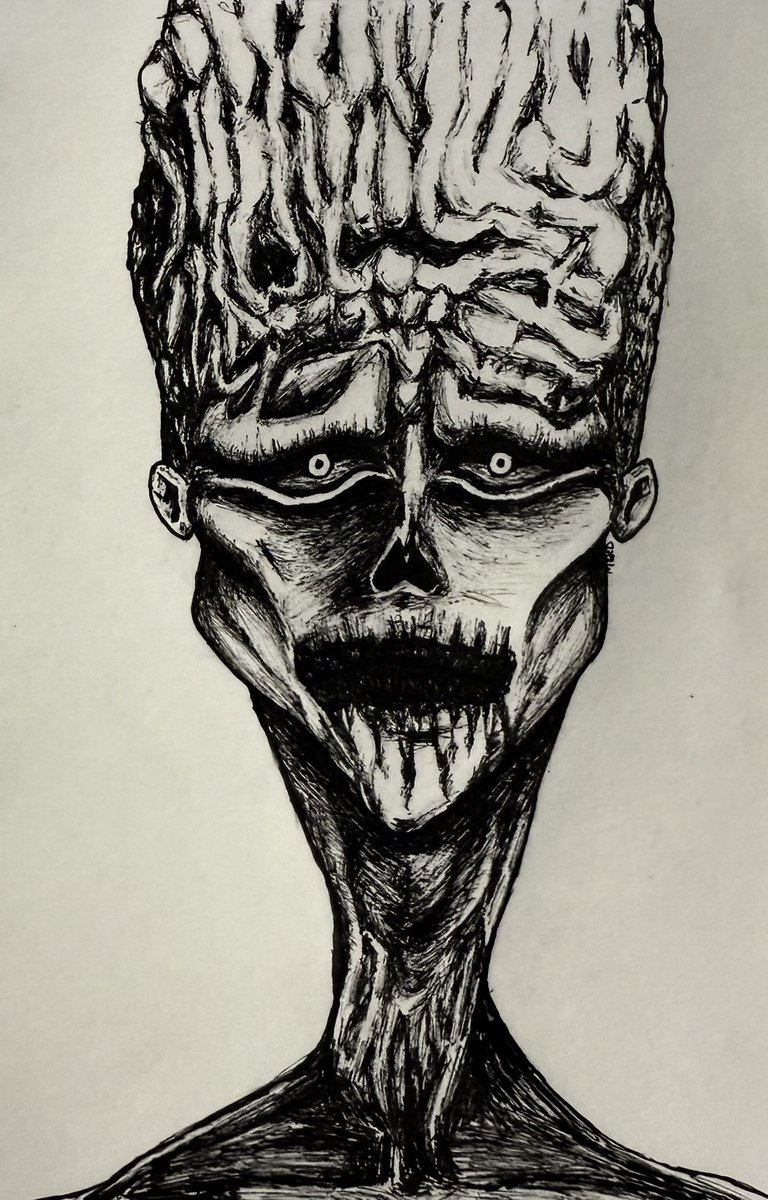kxkxbinks's tweet photo. Terreur nocturne.
J’ai essayé d’illustrer quelque chose qui hantait mes rêves il y a quelques années https://t.co/O7m754Yes9