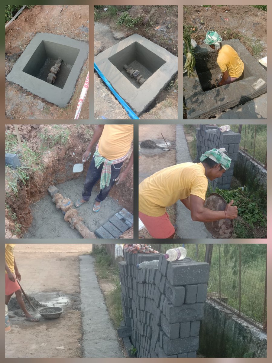 GMwatcobpd's tweet photo. 🚧 Valve Chamber Construction – Rairangpur 💧

Mending and construction of a valve chamber for the newly developed area pipeline is underway, strengthening the local water distribution network and supporting reliable water supply https://t.co/YswkV9YN7T